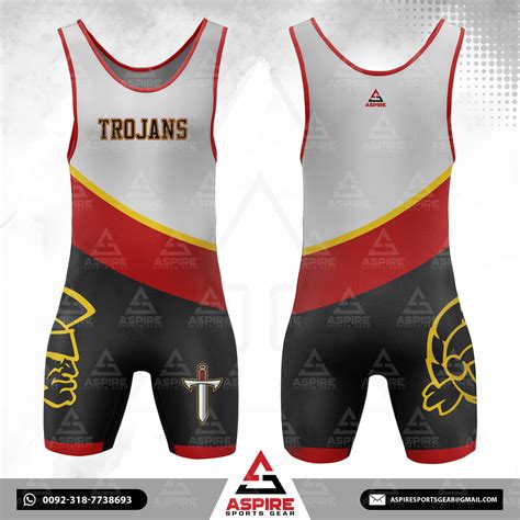 design wrestling singlets